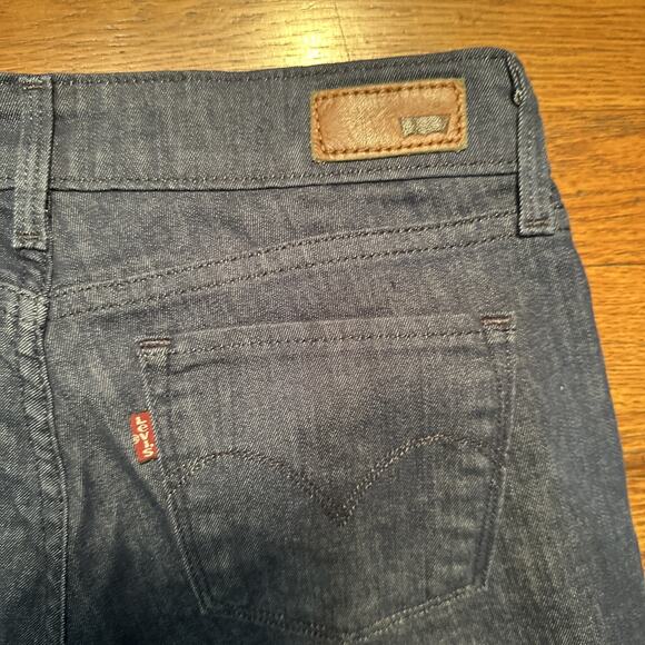 Levis Jeans Womens Demi Curve Blue 26x32 Mid Rise Skinny - Picture 7 of 7